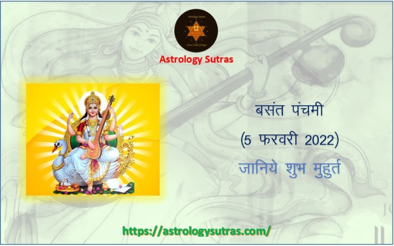 बसंत पंचमी 5 फरवरी 2022: जानिए शुभ मुहर्त