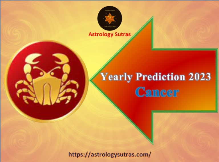 Yearly Horoscope Of Cancer Ascendant and Cancel People