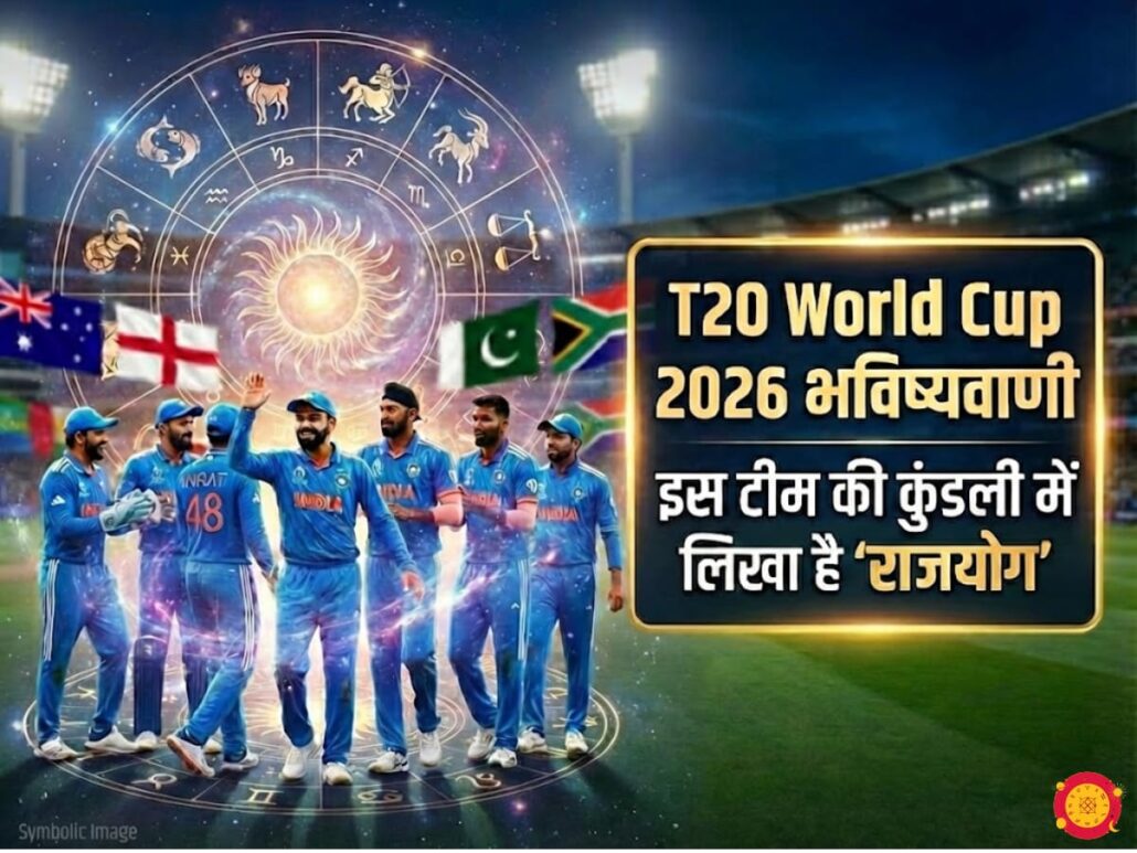 ​"T20 विश्व कप 2026 विजेता भविष्यवाणी ऋषिकेश पंचांग और ग्रह गोचर के अनुसार - भारत की जीत के योग"
