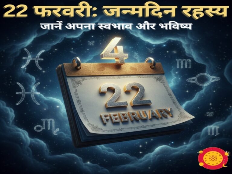 क्या आपका भी जन्म 22 फरवरी को हुआ है? जानें रहस्यमयी स्वभाव, लव लाइफ और अचूक उपाय