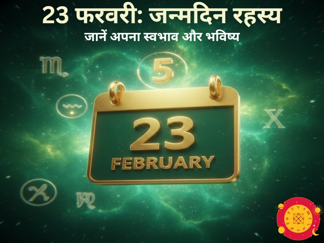 23 फरवरी को जन्मे लोगों का स्वभाव और भविष्य - 23 Feb Birthday Astrology Moolank 5