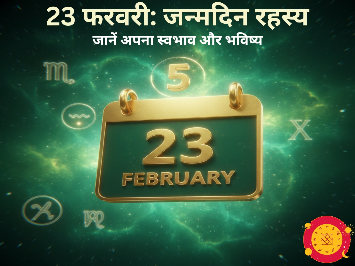 23 फरवरी को जन्मे लोगों का स्वभाव और भविष्य - 23 Feb Birthday Astrology Moolank 5