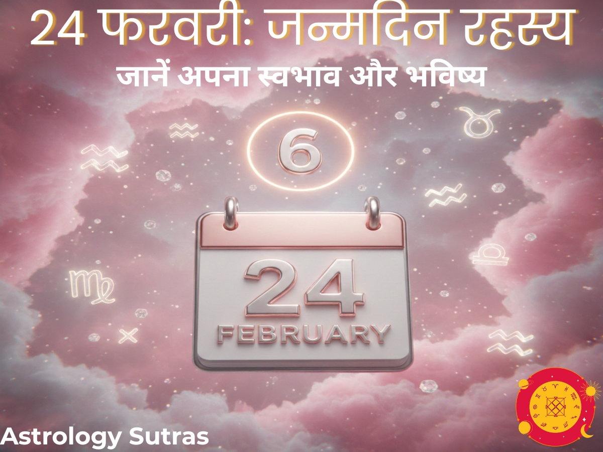 24 फरवरी को जन्मे लोगों का स्वभाव और भविष्य - 24 Feb Birthday Astrology Moolank 6