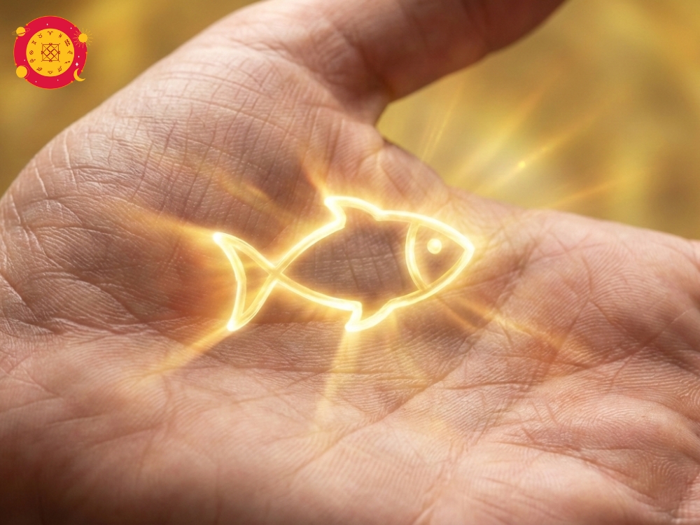 केतु पर्वत पर मछली का निशान - Fish Sign on Palm in Hindi