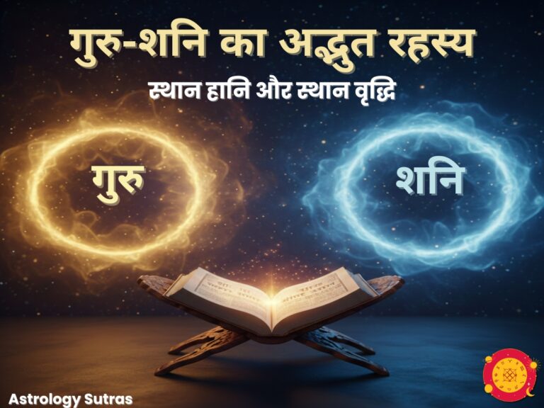 गुरु-शनि राशि परिवर्तन: ‘स्थान हानि’ और ‘स्थान वृद्धि’ का अद्भुत शास्त्रीय रहस्य