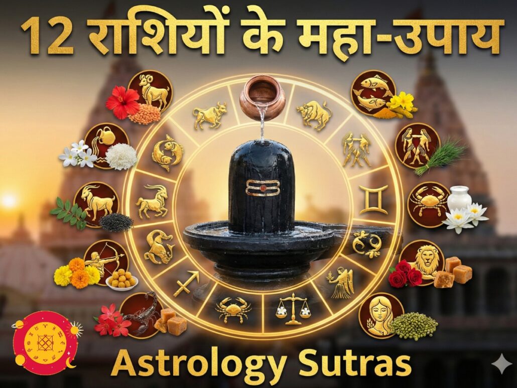 महाशिवरात्रि 2026: 12 राशियों के लिए शिव पूजा के अचूक उपाय - Zodiac Wise Shiv Puja Remedies (Astrology Sutras)