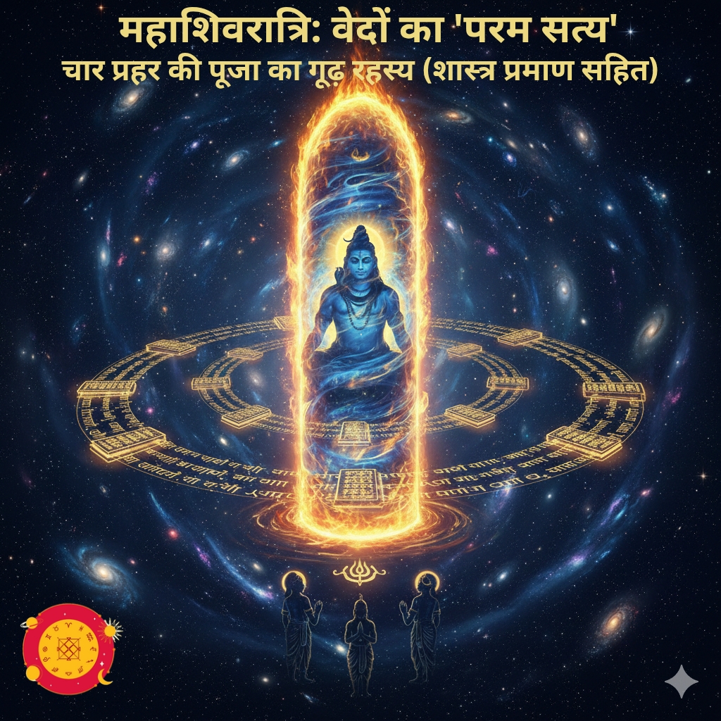 महाशिवरात्रि 2026: लिंगोद्भव और चार प्रहर पूजा का वैदिक रहस्य - Mahashivratri Vedic Truth (Astrology Sutras)