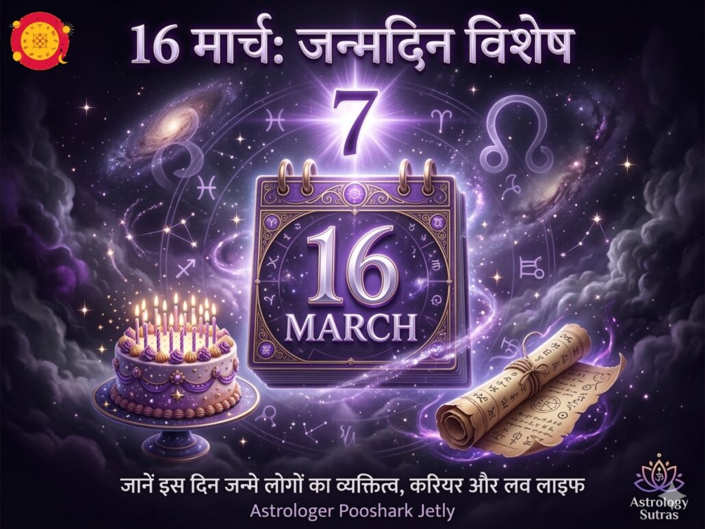 16 मार्च को जन्मे लोगों का स्वभाव व्यक्तित्व और लव लाइफ - 16 March Birthday Astrology