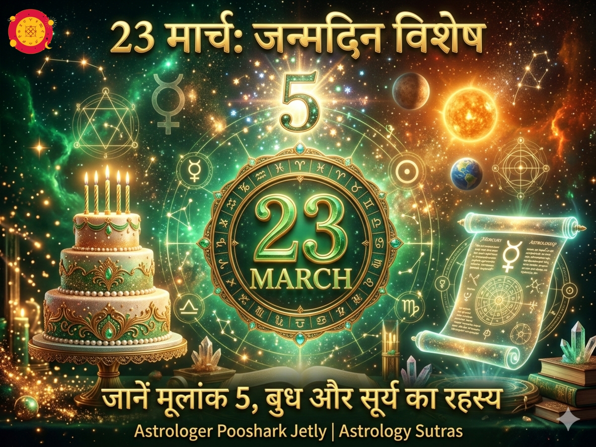 23 मार्च को जन्मे लोगों का स्वभाव करियर लव लाइफ मूलांक 5 बुध सूर्य का प्रभाव