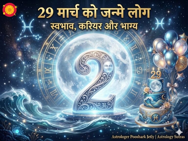 29 मार्च को जन्मे लोगों का भविष्य: मूलांक 2 (चंद्रमा) और मीन राशि का अद्भुत संगम बनाता है ‘रहस्यमयी और कल्पनाशील’