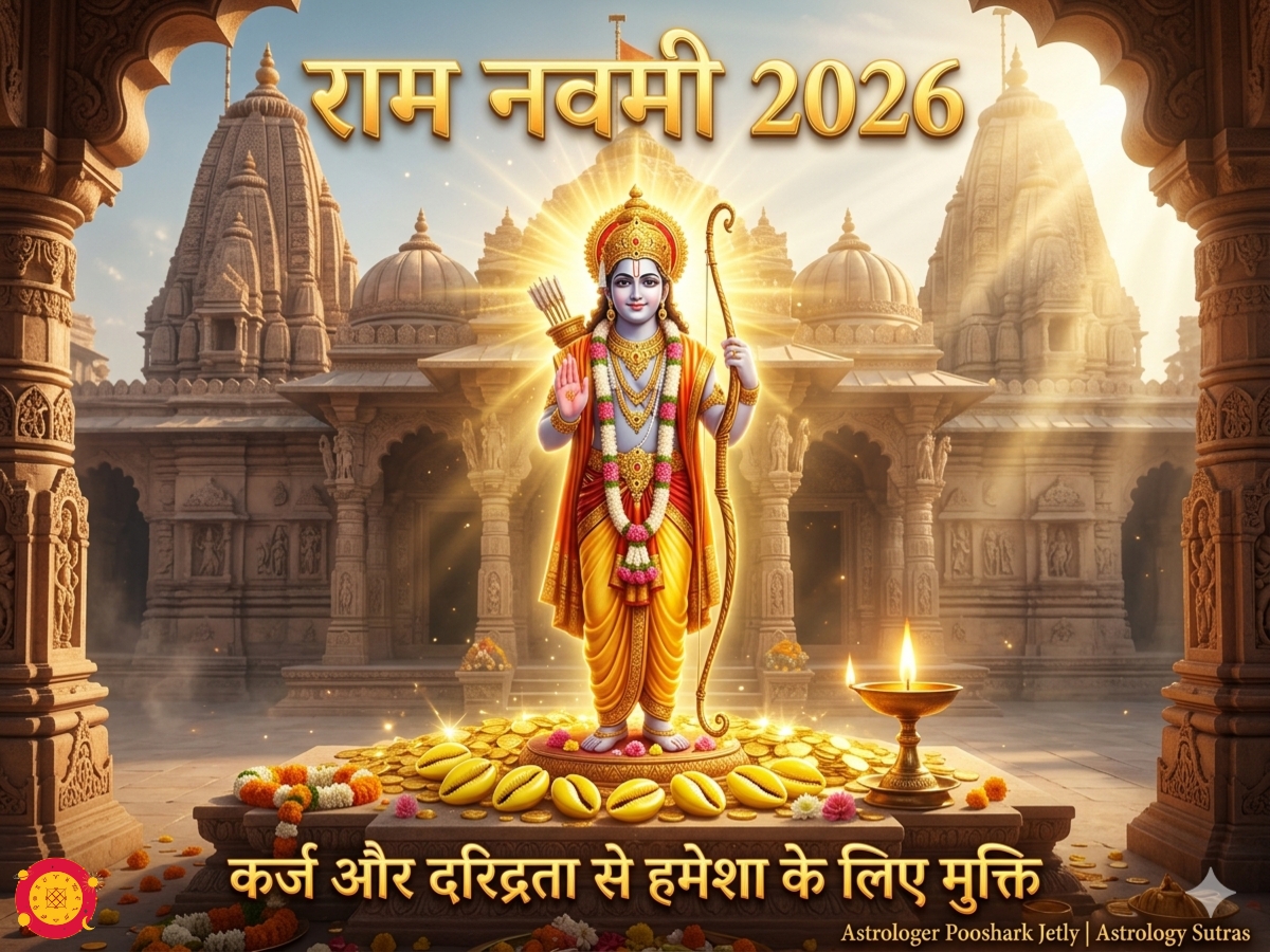 राम नवमी 2026 कर्ज मुक्ति दरिद्रता नाश भगवान श्री राम पीली कौड़ियां उपाय Astrology Sutras