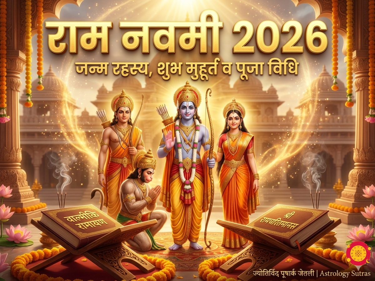 राम नवमी 2026 शुभ मुहूर्त पूजा विधि वाल्मीकि रामायण राम दरबार