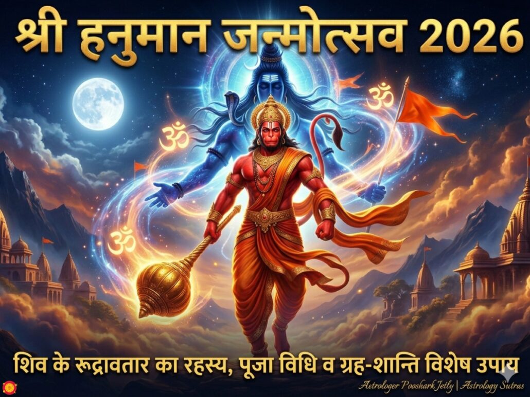 श्री हनुमान जन्मोत्सव 2026 शिव रुद्रावतार रहस्य शनि राहु केतु उपाय