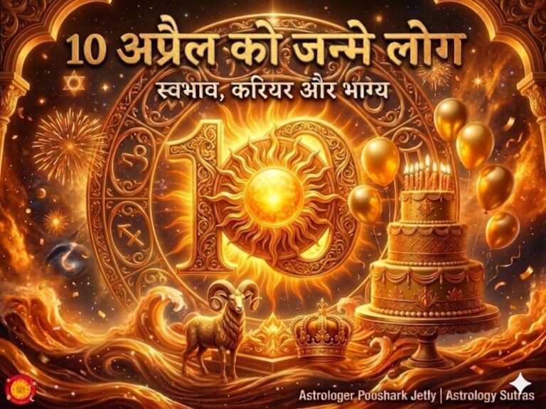 10 अप्रैल जन्मदिन व्यक्तित्व: मूलांक 1 (सूर्य) वाले होते हैं राजा समान, जानें भविष्य