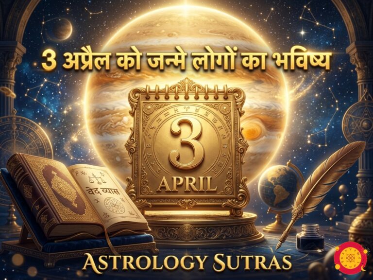 3 अप्रैल को जन्मे लोगों का भविष्य: मूलांक 3 और देवगुरु बृहस्पति का प्रभाव