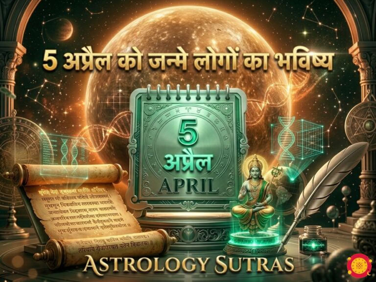 5 अप्रैल को जन्मे लोगों का भविष्य: मूलांक 5 और बुध का प्रभाव | Astrology Sutras