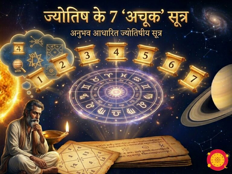 ज्योतिष के 7 सरल व प्रमाणित सूत्र by Astrologer Pooshark Jetly